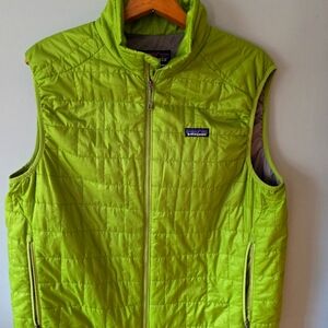 Patagonia Light Green Outdoor Vest